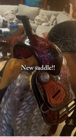 New saddle!!