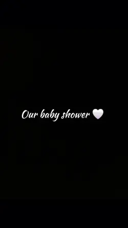 our baby shower 