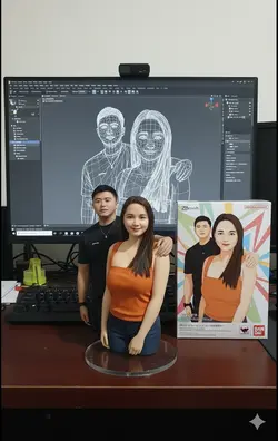ACTION FIGURE COUPLE