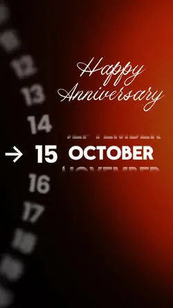 ANNIVERSARI 15 OCT