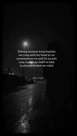 Pagbabago.