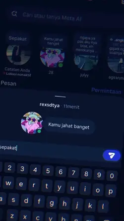 kamu jahat banget