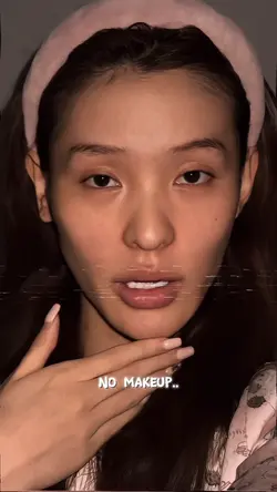 Before makeup…⏳