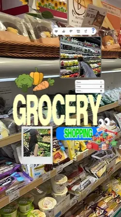 grocery shopping 