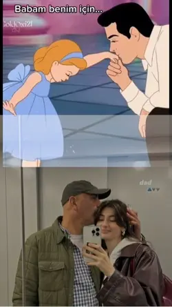 Baba kız viral