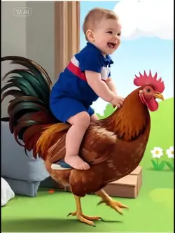 chicken x baby 