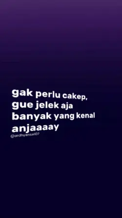 nggak perlu cakep