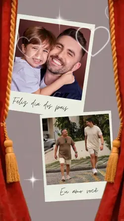 Feliz dia dos pais 
