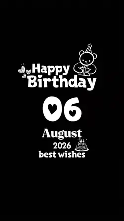 Happy birthday