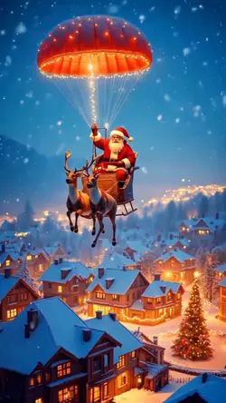 santa Xmas Village 