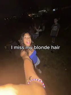 MY blonde hair