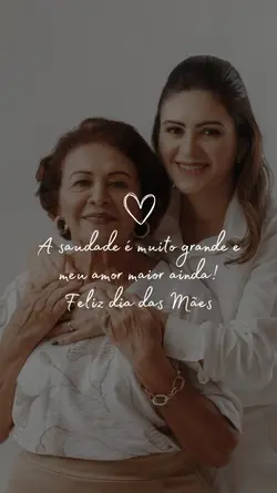 Saudades mãe