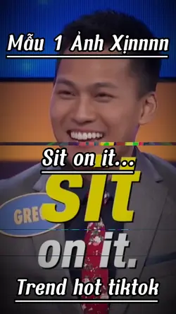 Sit on it...