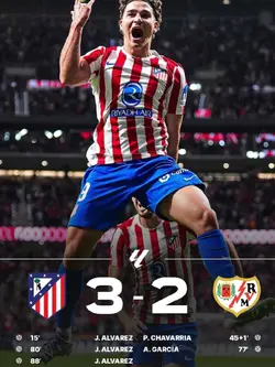 Alvarez hattrick