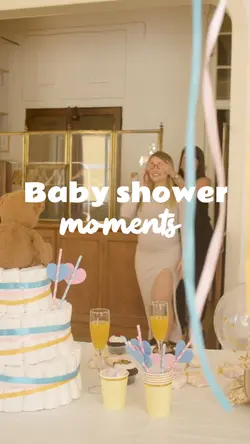 Baby shower moments