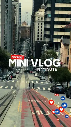 Mini vlog in 1minute