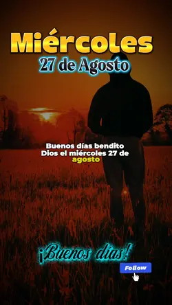 Miér, 27 de Agosto 