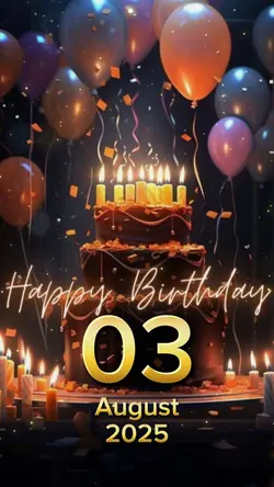 hbd 03 August 2025
