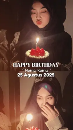 HBD 25 AGUSTUS 2025