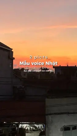 Mẫu voice Nhật