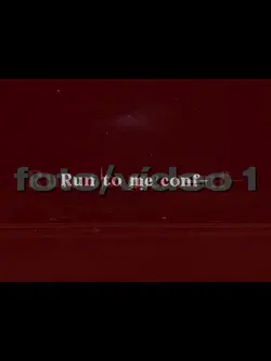 run to me 