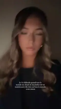 je t'ai défendu