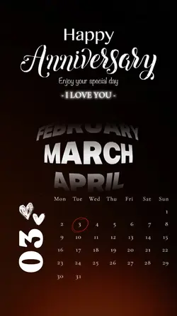 Anniversary 03 March