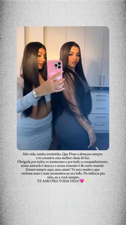 Parabéns irmã