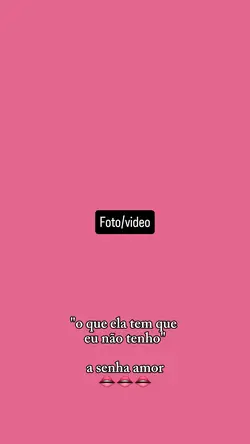 a senha amor