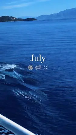 July 🐚 🐬