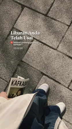 Liburan telah usai