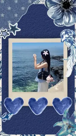 Aesthetic blue