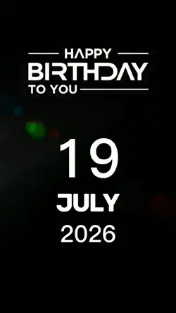 Happy birthday