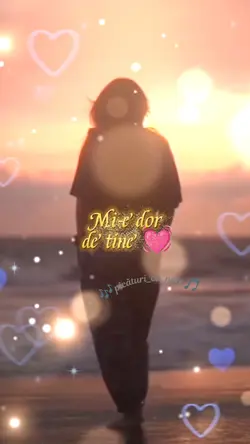 Mi-e dor de tine...