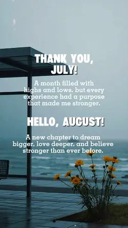 Hello, August! ✨