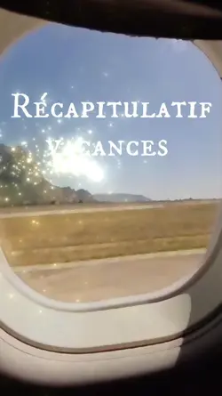 Récap vacances d'été