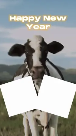 New Year Cows