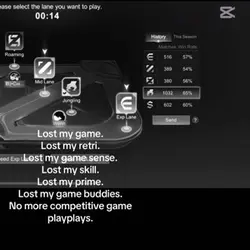 I lost everything.