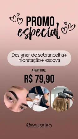 PROMO SALÃO DE BELEZ