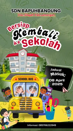 masuk sekolah