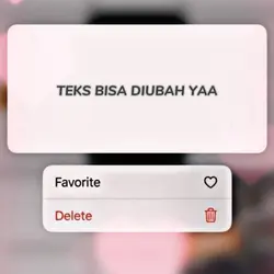 Teks bisa di ganti