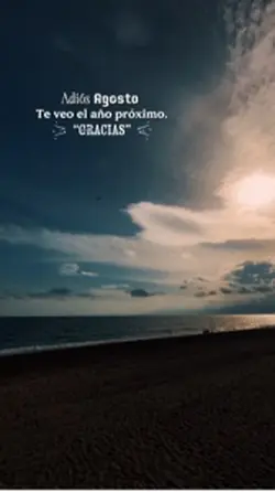 Adiós Agosto