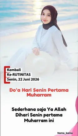 Senin 22 Juni 2026