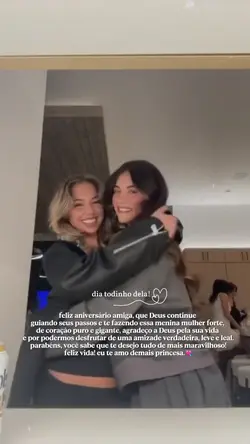 parabéns amiga.💘