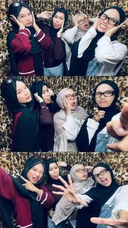 tata letak 3 foto