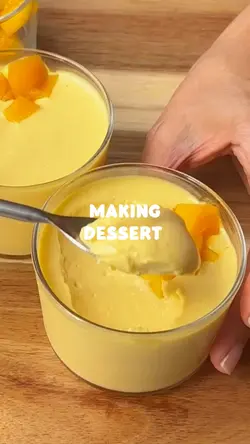 making dessert 