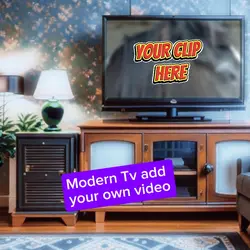 Custom TV clip