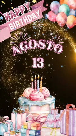 Aniversário 13 Agost