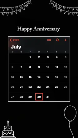 30 july Anniversary 