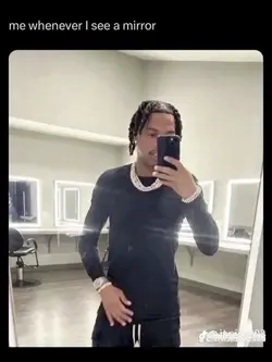 i see a mirror 
